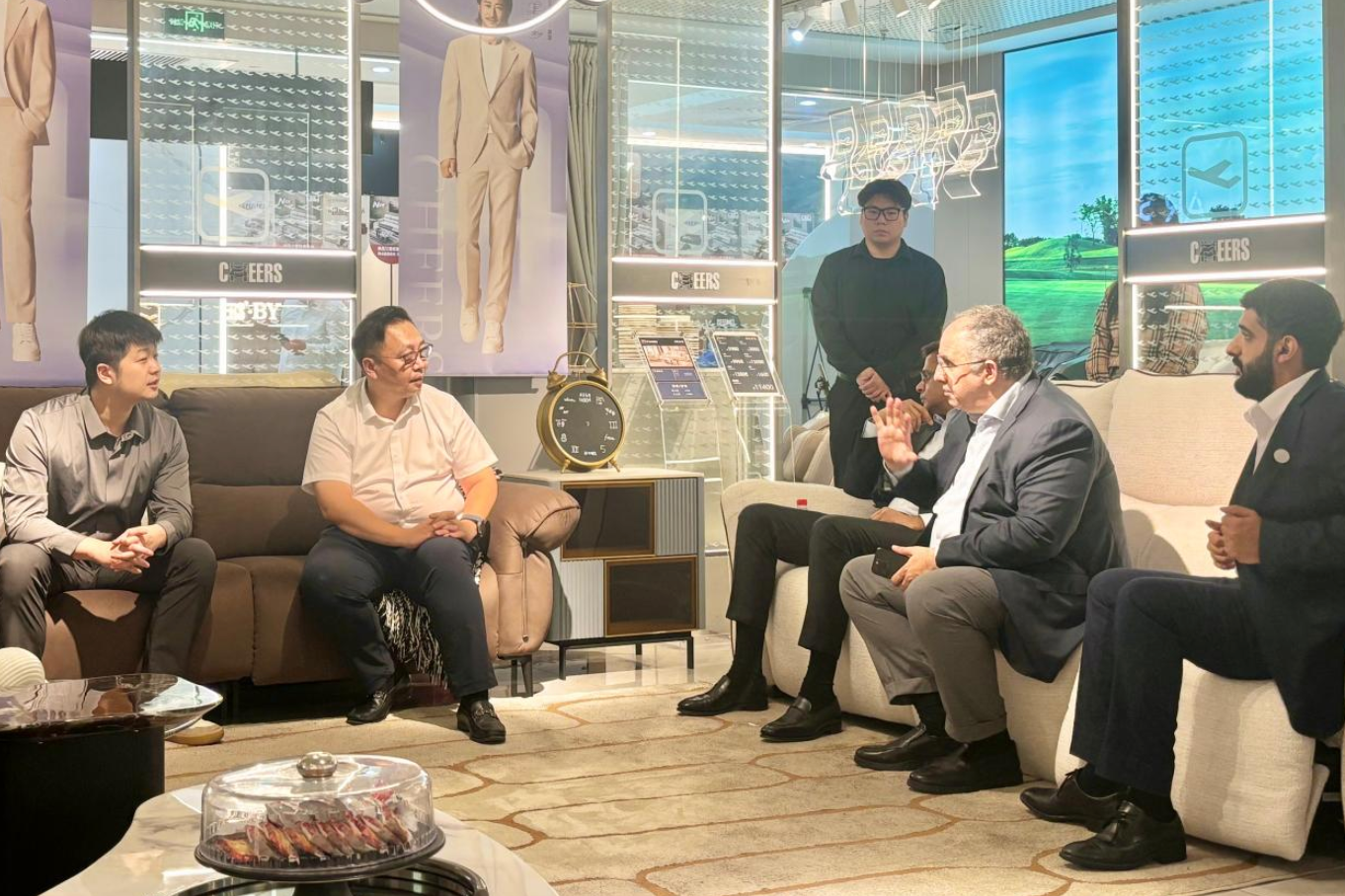 開拓中東市場！居然之家與阿布扎比投資辦公室達(dá)成出海共識